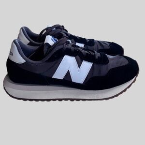 New Balance 237 Classic Black and White Trainers Fashion Sneaker Women’s 5.5